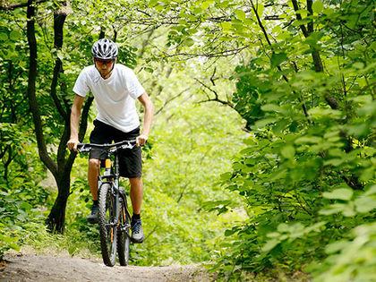 "Mountainbiken" im Thüringer Wald