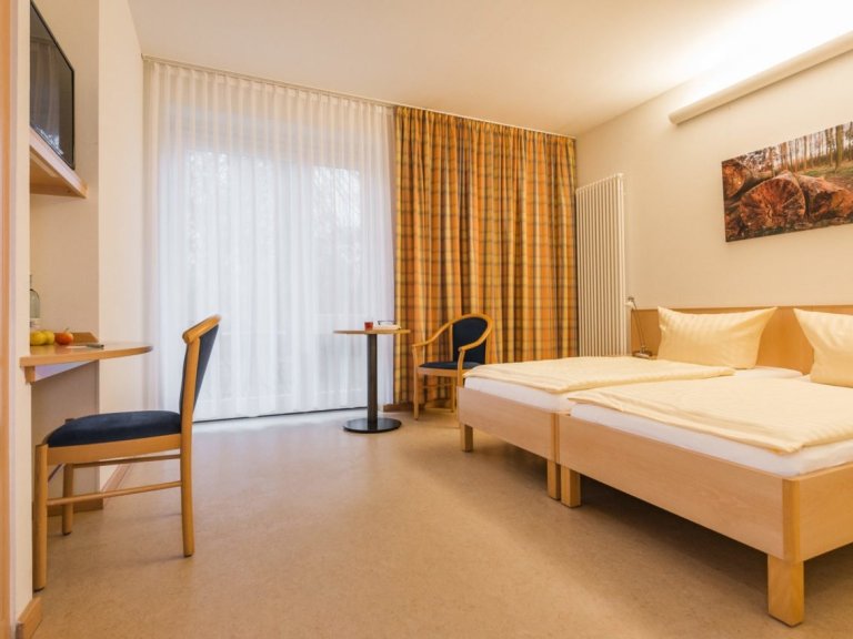Doppelzimmer zur Einzelnutzung