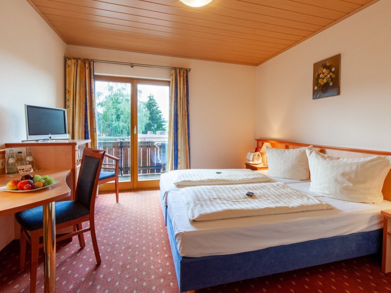 Doppelzimmer mit Balkon