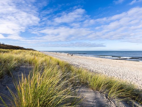 Frische Brise in Graal-Müritz an der Ostsee 