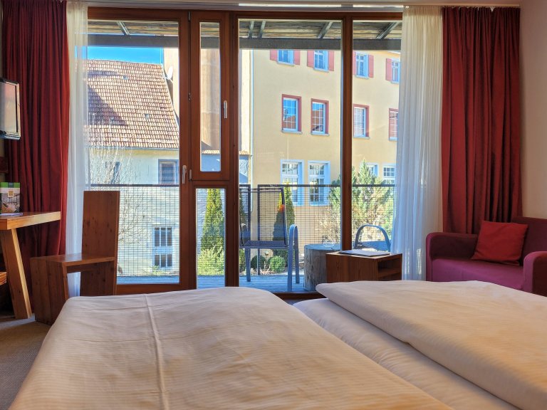 Doppelzimmer mit Balkon