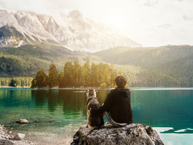 Auszeit in den Bergen mit Hund