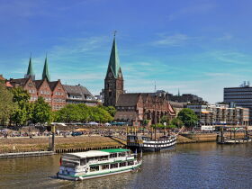 Romantische Sonnentage in Bremen inkl. Flammkuchen & Leihfahrrad