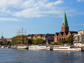Romantische Sonnentage in Bremen inkl. Flammkuchen & Leihfahrrad