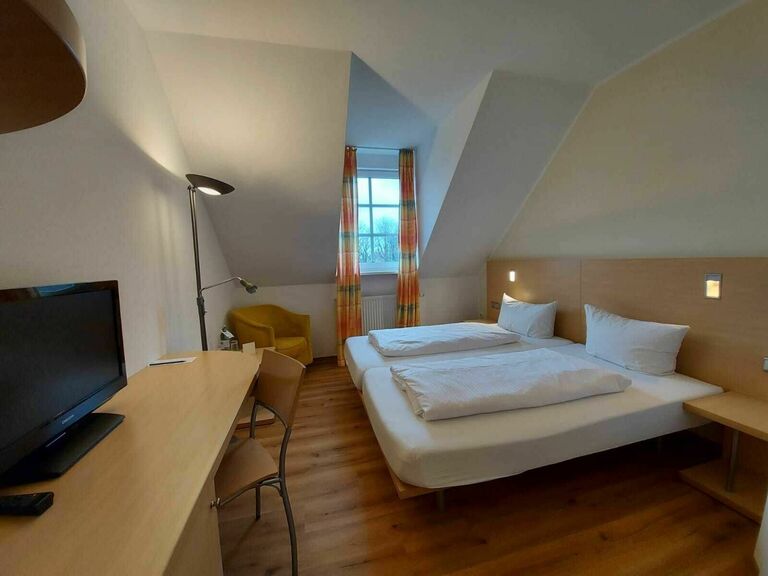 Doppelzimmer zur Einzelnutzung