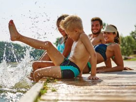 Wellness & Komfort in traumhafte Lage am Fleesensee