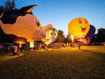 Ballonblühen im Blühenden Barock