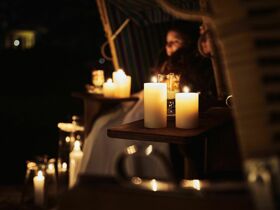 Kaminfeuer und Lichterglanz - kleine Usedomflucht zum entspannen 