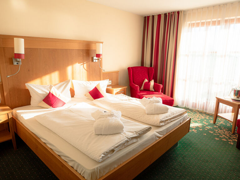 Doppelzimmer seitl. Seeblick