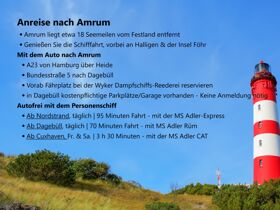 Romantische Zeit auf Amrum an der Nordsee I 5 Tage