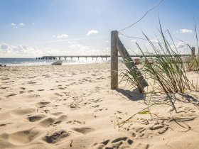 Neujahrskracher direkt am Bansiner Ostseestrand