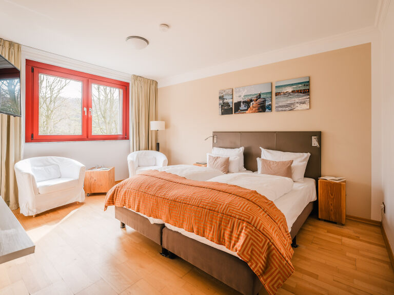 Doppelzimmer Gartenblick