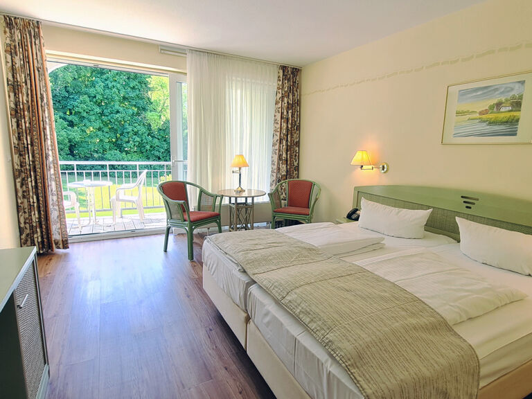 Doppelzimmer Gartenblick