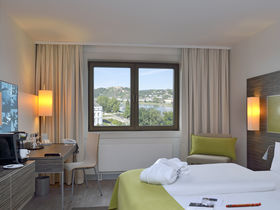 Winterliches Koblenz an Rhein & Mosel