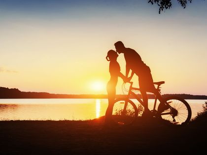 4 Tage Aktivtage mitten im Buchenwald,- direkt am See - Radfahren in Thüringen