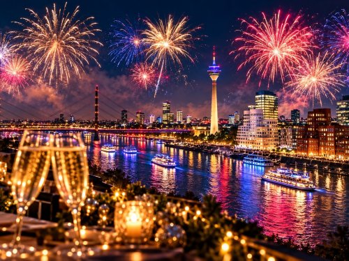 Silvester in Düsseldorf - Let it Glow