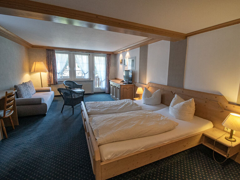 Doppelzimmer mit Balkon