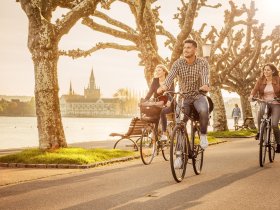 Radfahren im Spätsommer