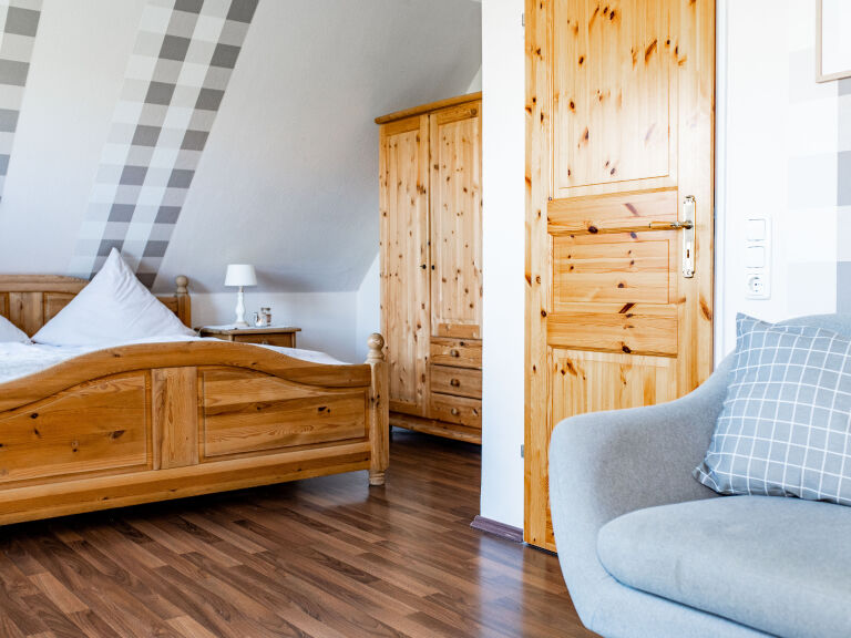 Doppelzimmer mit Balkon