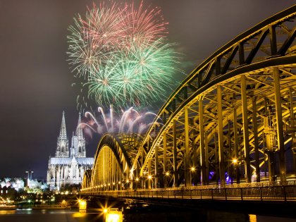 Rheinische Silvesternacht inkl. Kölsch Glas & freie Fahrt im ÖPNV | 2 Tage