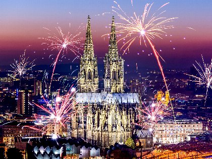 Rheinische Silvesternacht inkl. Kölsch Glas & freie Fahrt im ÖPNV | 3 Tage