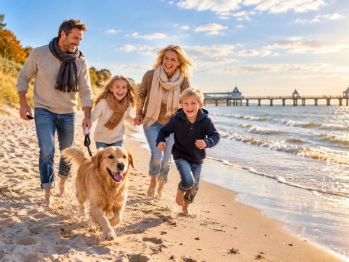 10% Last Minute Rabatt - 7 Tage Familien-Urlaub mit Hund bei Usedom mit Halbpension