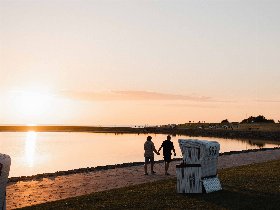 Sommer, Sonne, Perlezeit - Entspannung mit Nordseeblick