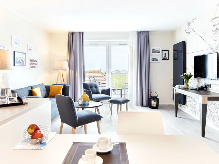 2-Raum Appartement Meerblick