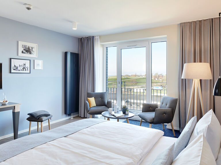 Doppelzimmer Komfort seitl. Meerblick