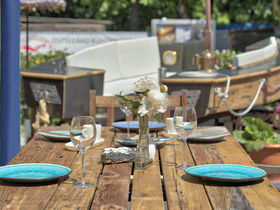 Mit Frauchens Liebling am Ostseestrand - Hundearrangement 