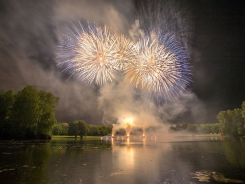 Silvester in der Naherholung Jägersburg mit großem Seefeuerwerk 5 Tage / 4 Nächte 
