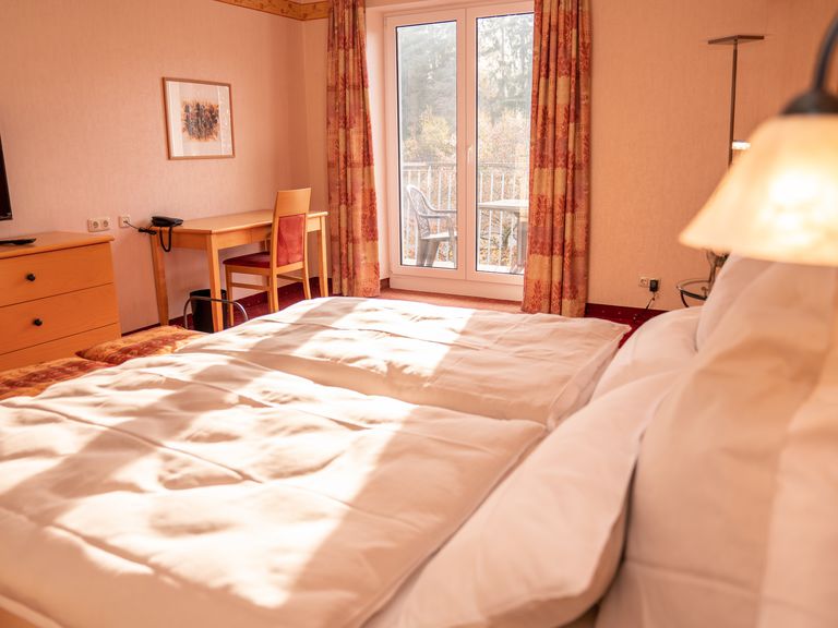 Doppelzimmer zur Einzelnutzung