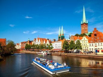 10% Frühbucher-Rabatt - 3 Tage Lübeck vom Wasser aus entdecken – Schifffahrt inklusive