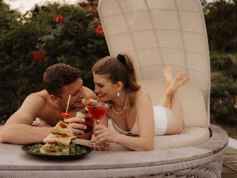 Romantik pur im Kuschelhotel Deluxe mit Kuschelfrühstück und Love-Dinner, Jungle-Spa