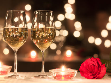 Zeit für Zweisamkeit inkl. Rosendinner deluxe
