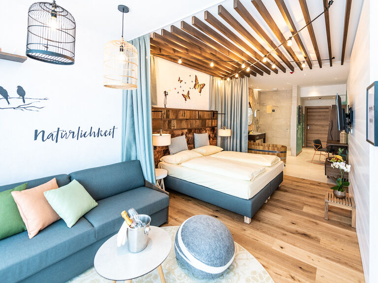 Doppelzimmer Gartenblick