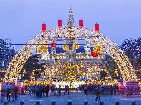 Adventurlaub in Wien - Besuchen Sie die Wiener Christkindlmärkte | 4 Nächte  