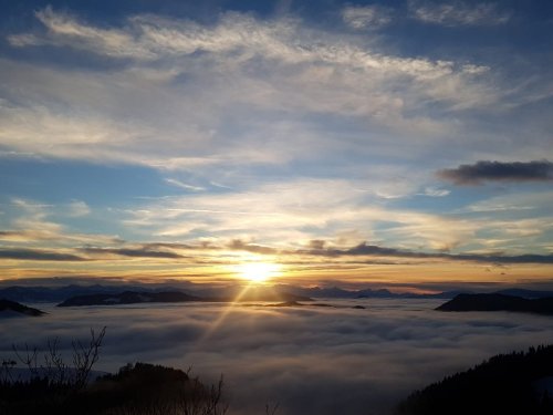 Nächtigung am Berg mit schöner Aussicht 2