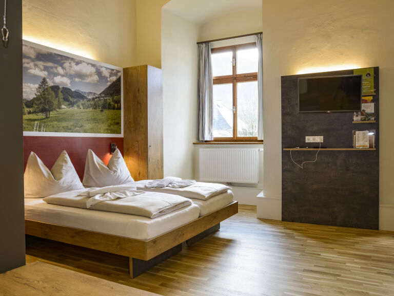 Doppelzimmer zur Einzelnutzung