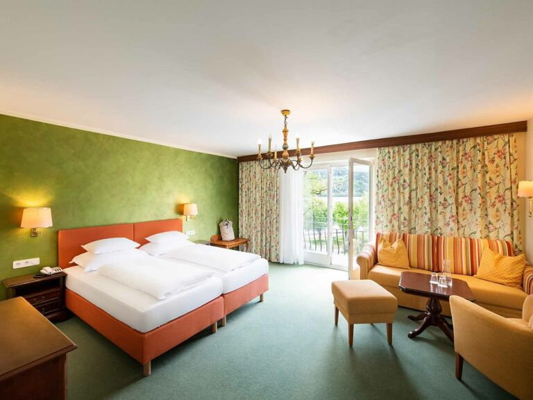 Doppelzimmer Gartenblick