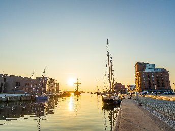 5 = 4  Sommerrabatt in Wismar an der Ostsee