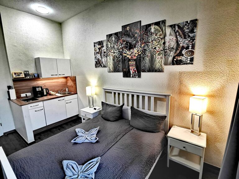 Doppelzimmer mit Balkon