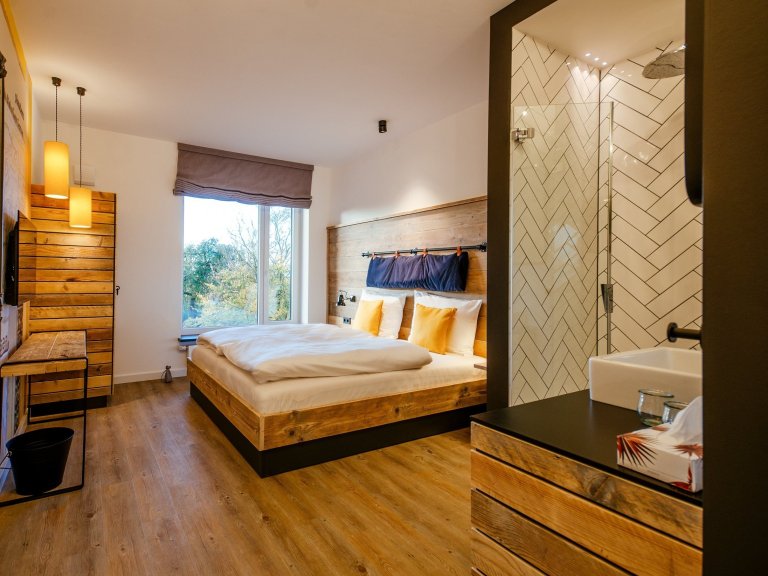 Doppelzimmer Gartenblick