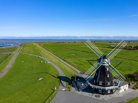 Silvester auf ruhiger Nordseeinsel Pellworm 