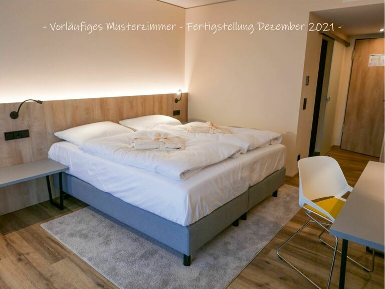 Doppelzimmer zur Einzelnutzung