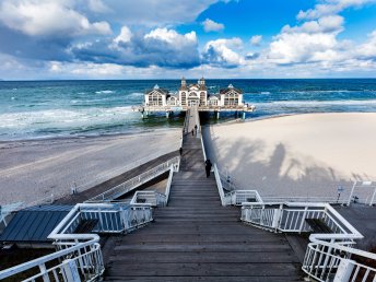 Goldener Oktober in Sellin – 3 Nächte Ostseeauszeit mit Sauna