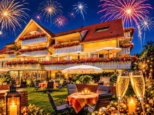 Silvester in der Seeperle am Bodensee