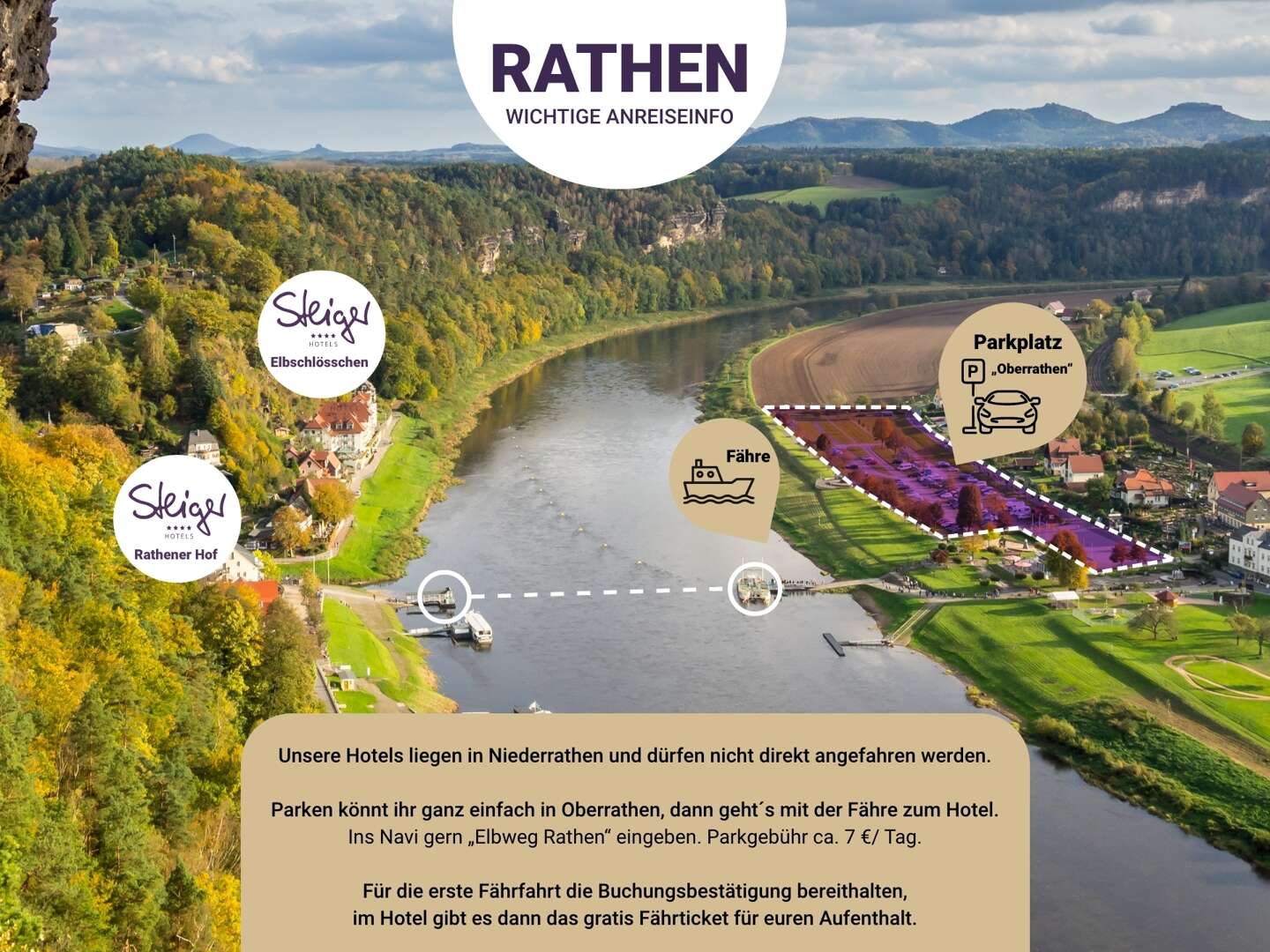 6 Tage im Elbsandsteingebirge- Den Kurort Rathen entdecken  