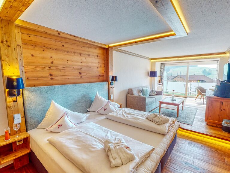 Doppelzimmer mit Balkon