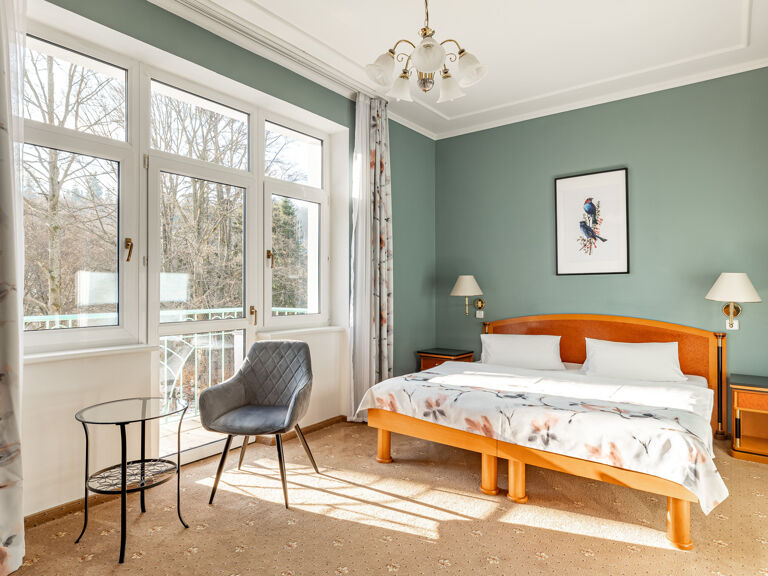 Doppelzimmer mit Balkon